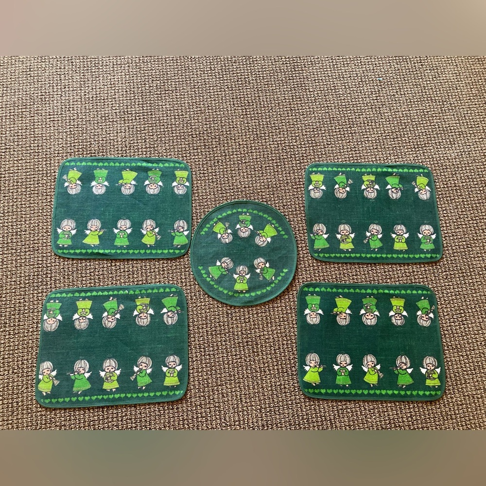 Authentic German Christmas placemats